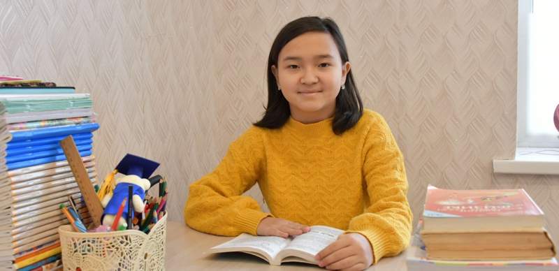 Президент исполнил желание школьницы из Акмолинской области