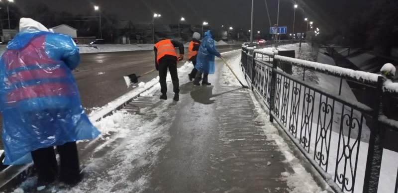 уборка снега