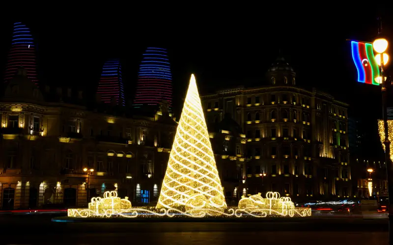 Азербайджан, Баку, Новый год