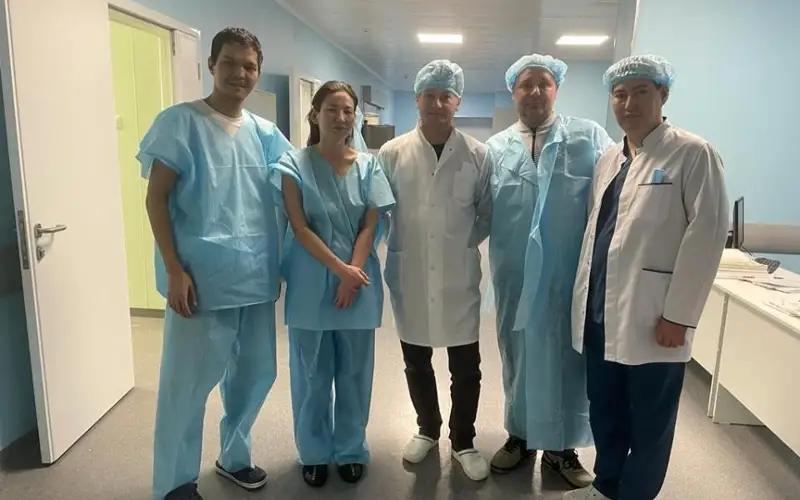 Жаңа жыл қарсаңында трансплантолог дәрігерлер 9 адамның өмірін сақтап қалды