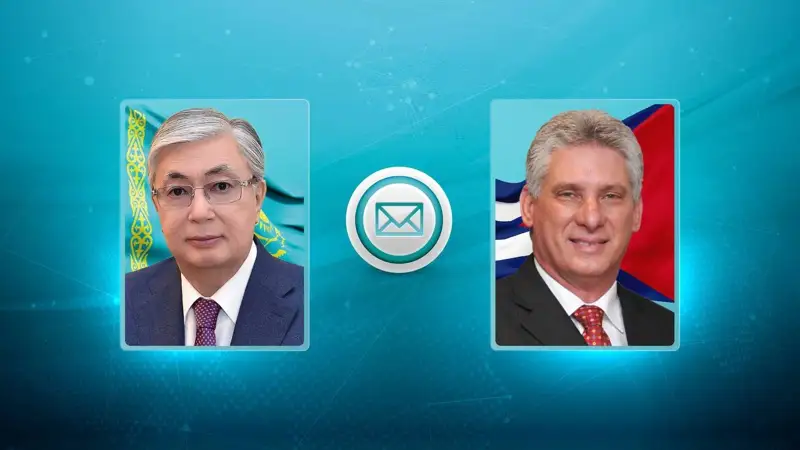 Memleket basshysy Kýba Prezıdentine quttyqtaý jedelhatyn joldady  