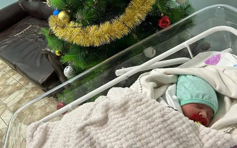 Малыши в новый год