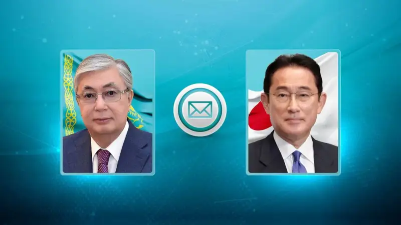 Memleket basshysy Japonııa Premer-mınıstrine kóńil aıtý jedelhatyn joldady 