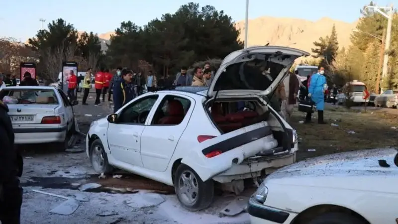 Эрондаги портлаш