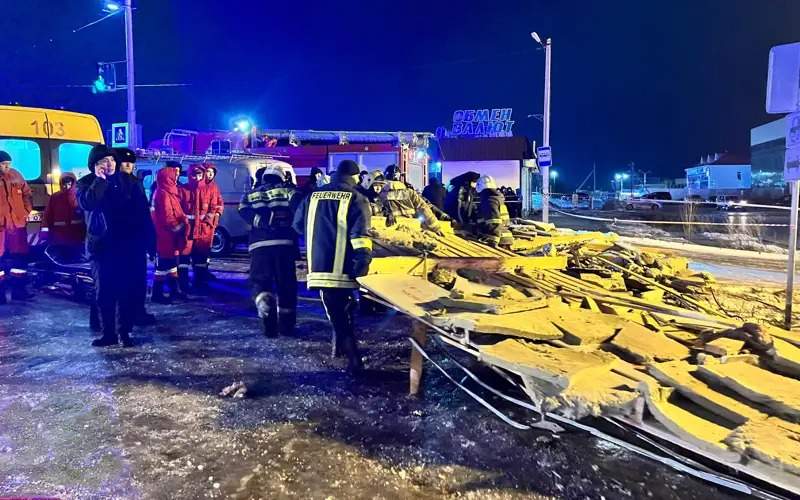  Two killed in blast  in Uralsk
