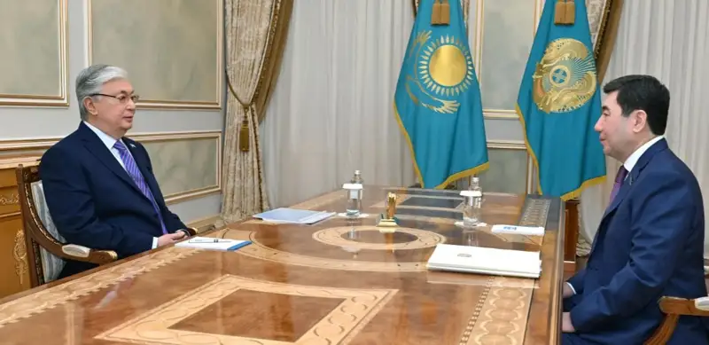 Prezıdent Májilis tóraǵasy Erlan Qoshanovty qabyldady 