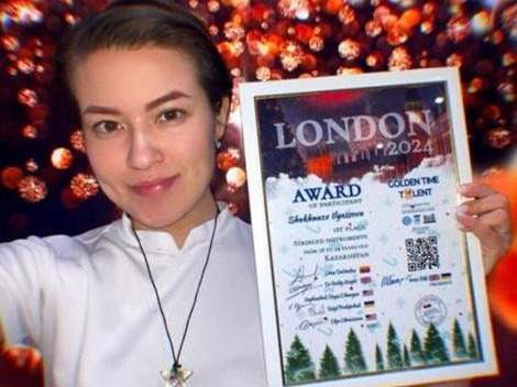 Shakhnaze Ilyassova takes 1st place at Golden Time Talent intl contest Shakhnaze Ilyassova takes 1st place at Golden Time Talent intl contest