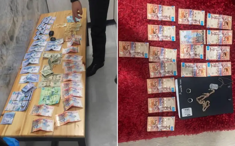 На 10 млн тенге совершили кражу в новогоднюю ночь двое мужчин в Астане