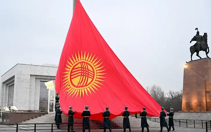 флаг Кыргызстана