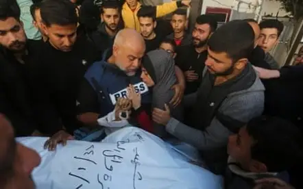 Ғазо секторида «Ал-Жазира» бюроси раҳбарининг ўғли ҳалок бўлди