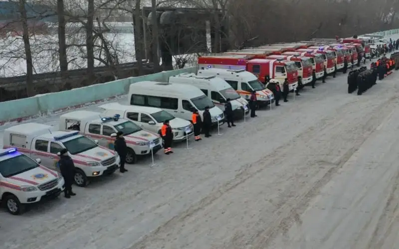 Новую спецтехнику получили карагандинские спасатели