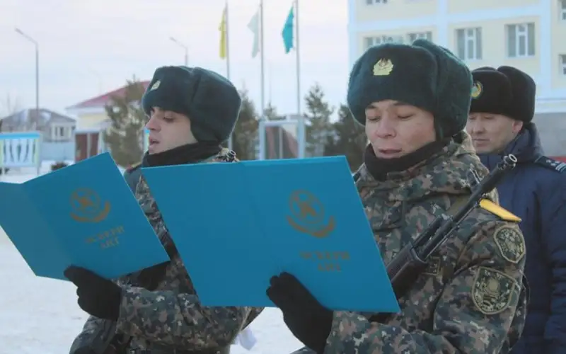 Более 700 солдат Нацгвардии РК приняли военную присягу в столице