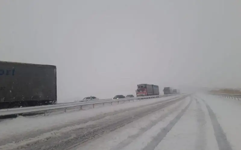 Ақмола облысында республикалық күрежолдың 5 учаскесі жабылды