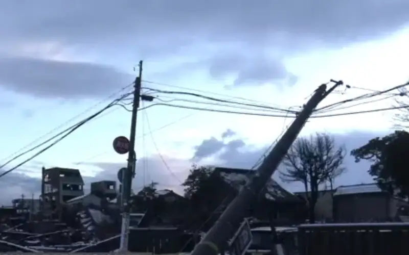  землетрясение в Японии