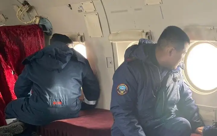 поиски на вертолете