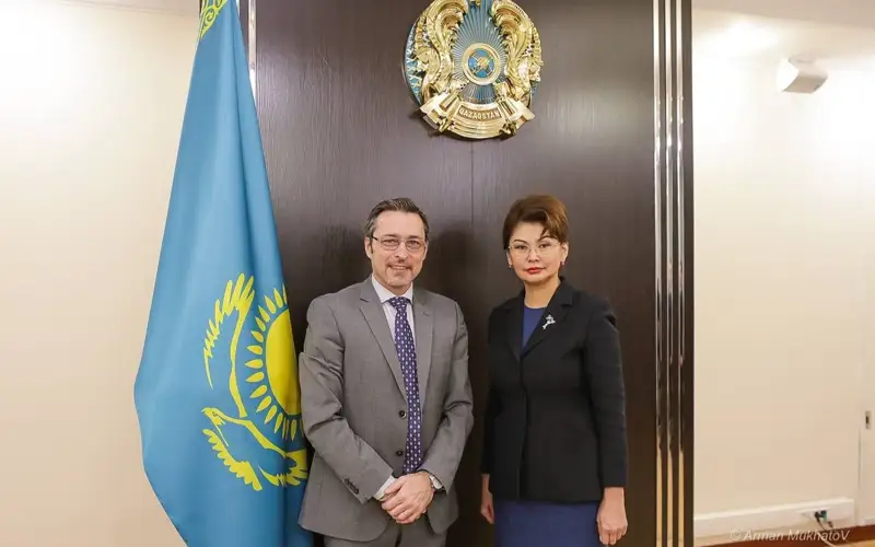 Посол Италии и Аида Балаева