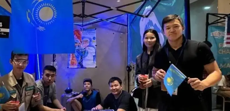 Kazakh school students claim 7 awards at intl robotics competition