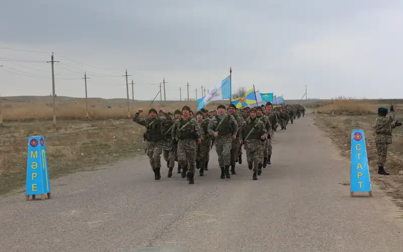 Забег военнослужащих регионального командования «Юг» 