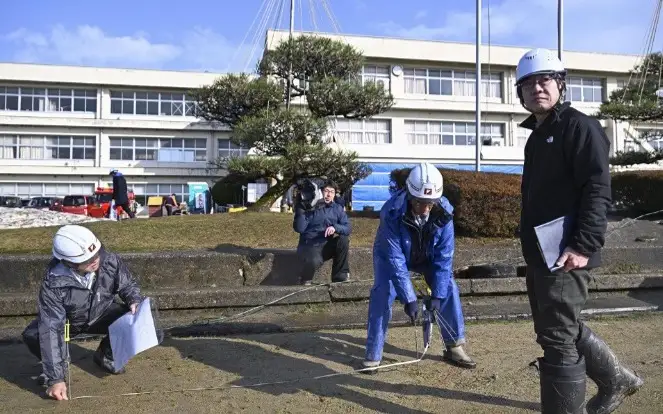 Временное жилье для пострадавших от землетрясения начали строить в Японии