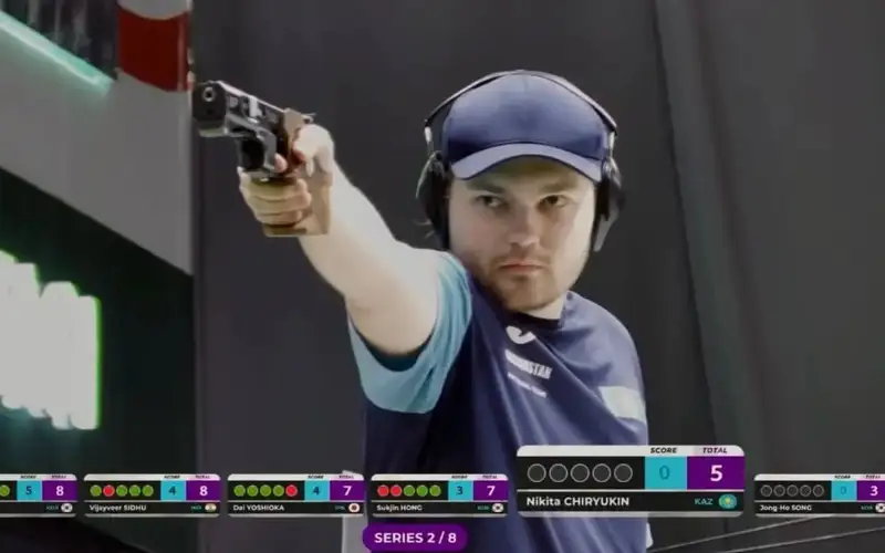 Nikita Chiryutin claims gold medal at Asian Shooting Championship 