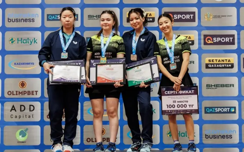 Чемпионы Казахстана по настольному теннису определились в Алматы