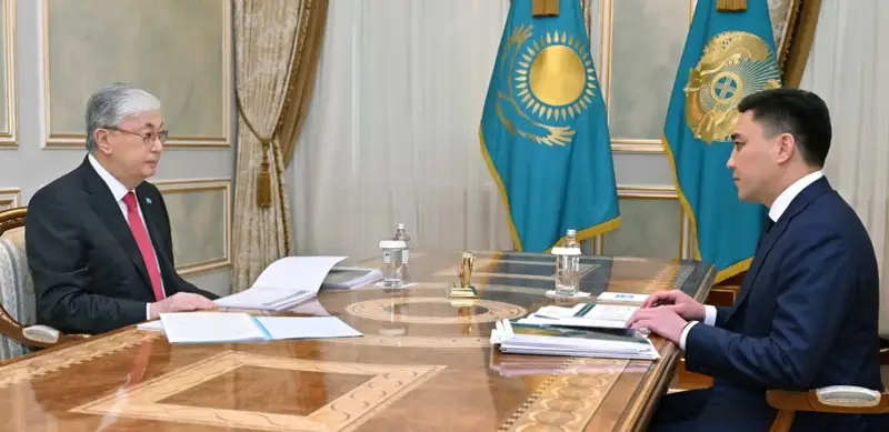 Касым-Жомарт Токаев принял акима Шымкента Габита Сыздыкбекова