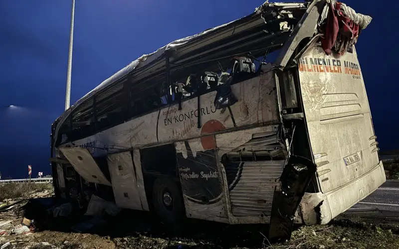 At least nine people were killed and 30 injured in a road accident in Türkiye's southern Mersin province