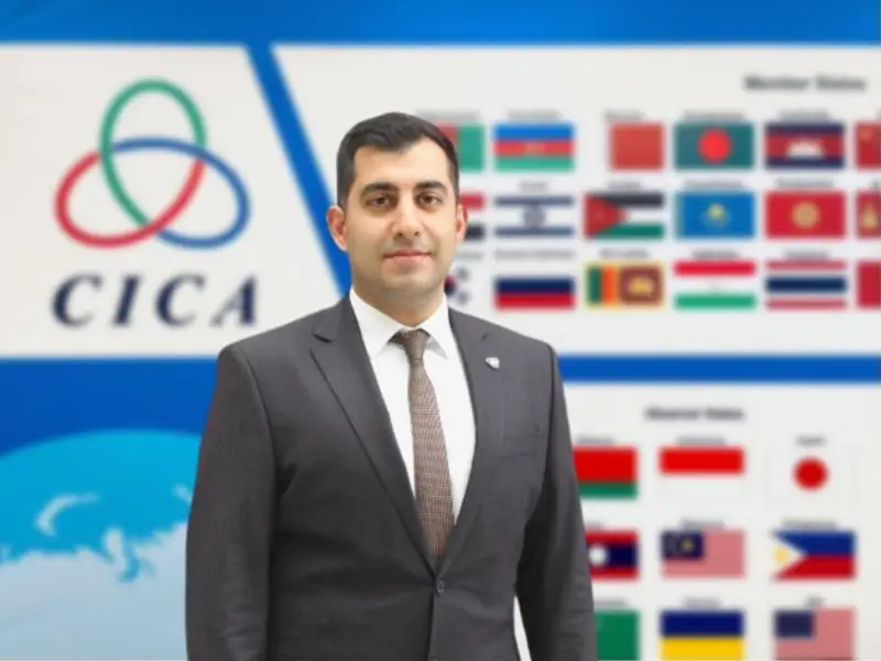 Dr. Ugur Turan, an expert on the environmental dimension of the CICA Secretariat