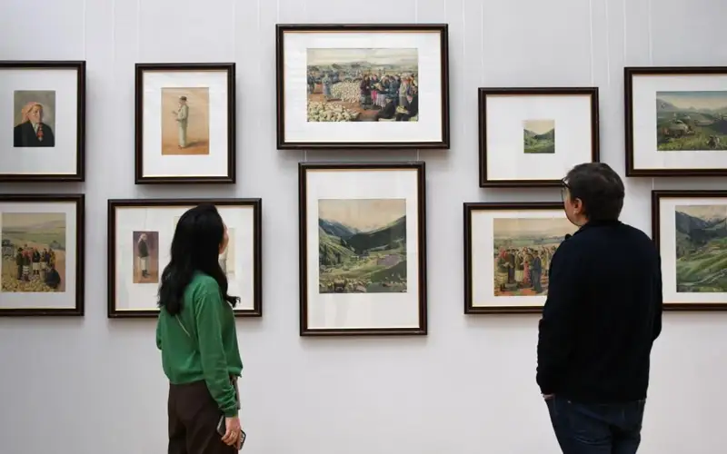 Выставку к 120-летию со дня рождения Абылхана Кастеева открыли в Алматы