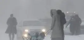 метель и туман