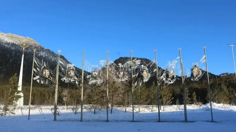 Winter season in Burabay Resort