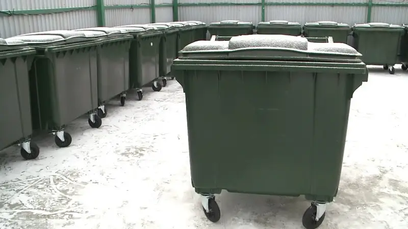 новые мусорные контейнеры