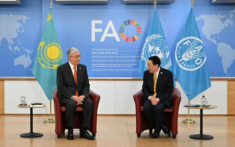 Президент РК встретился с гендиректором Продовольственной и сельскохозяйственной организации ООН 