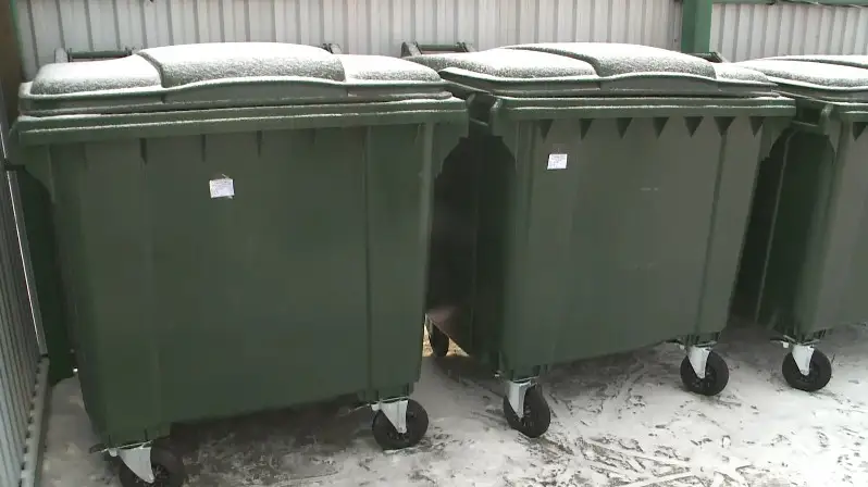 новые мусорные контейнеры