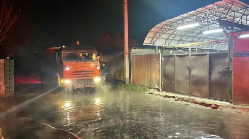 авария в Шымкенте