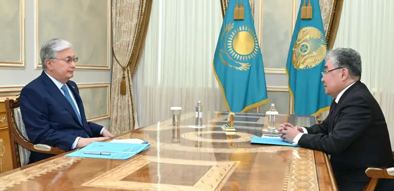 Глава государства принял председателя Исполкома Международного фонда спасения Арала