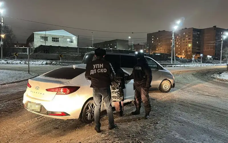 Астанчанку с наркотиками задержали в Петропавловске