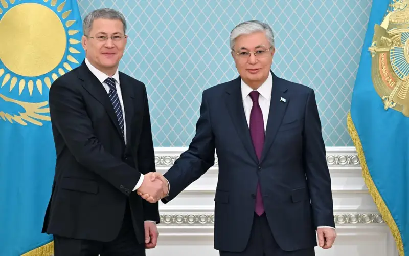 Президент Казахстана принял главу Башкортостана