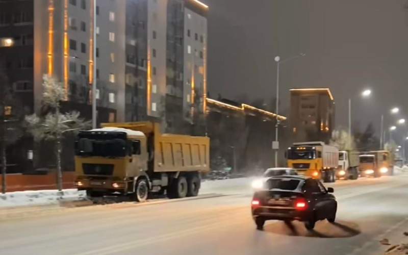 уборка снега в Костанае уборка снега в Костанае