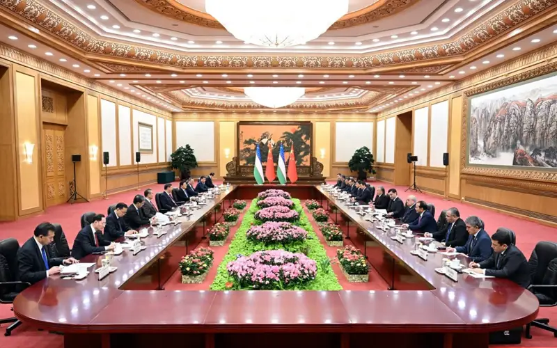 Лидеры Узбекистана и Китая обсудили расширение партнерства