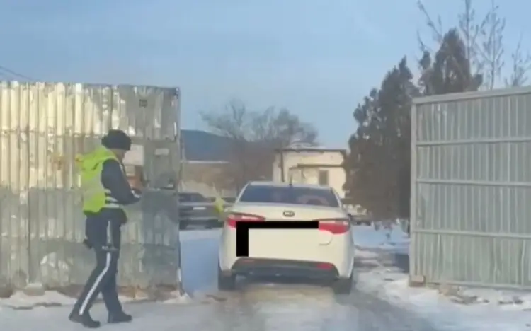 Столичного лихача с 2,5 млн тенге штрафов задержали в Таразе