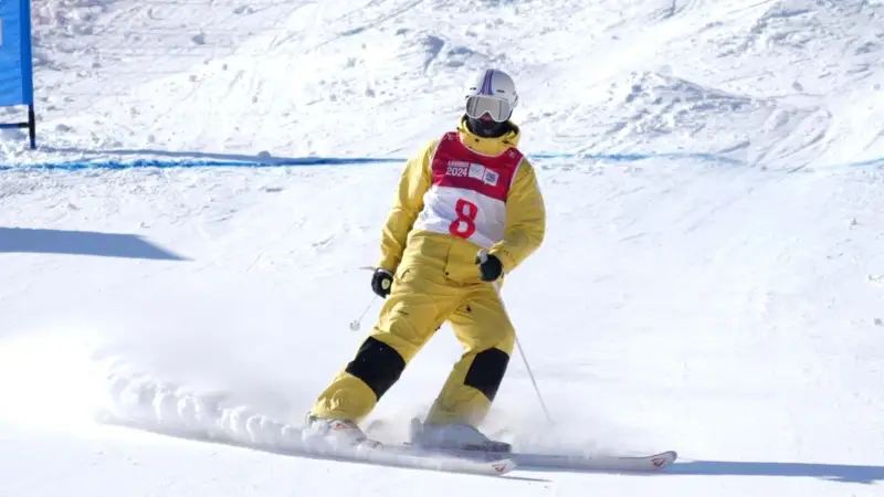 Зимняя юношеская Олимпида-2024: состязаниях по фристайл-могулу