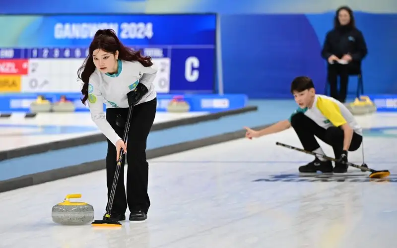 Канвон-2024, керлинг: Мерей и Ибрагим Тастемир проиграли соперникам из Германии