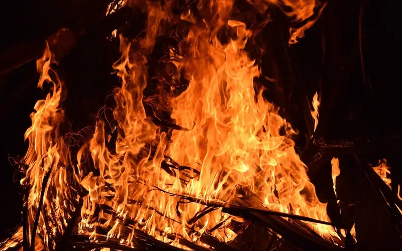 Wildfire ravages in Mexico