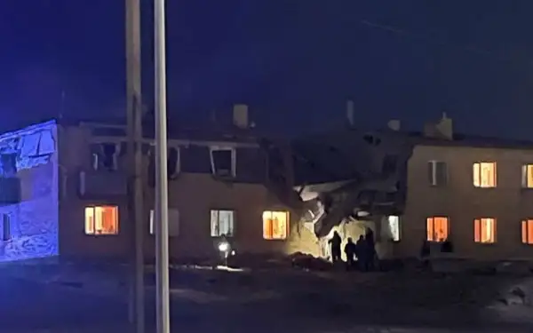 Дом частично обрушился в Карагандинской области