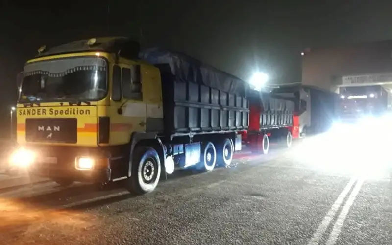 180 тонн корма из Казахстана пытались незаконно ввезти в Кыргызстан 