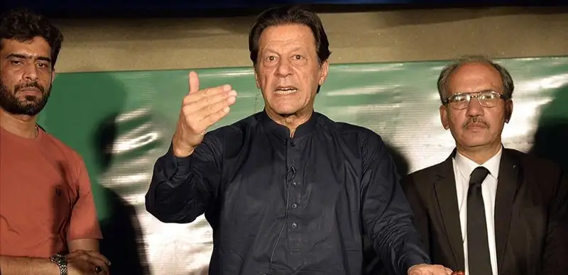 бывший премьер-министр Пакистана Имран Хан 