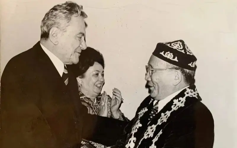 Д.Қонаев  Ю.Цеденбал