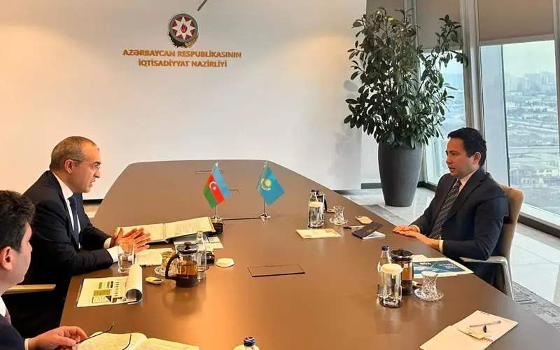 Қозоғистон ва Озарбайжон ўртасидаги иқтисодий ҳамкорлик изчил ривожланмоқда Қозоғистон ва Озарбайжон ўртасидаги иқтисодий ҳамкорлик изчил ривожланмоқда