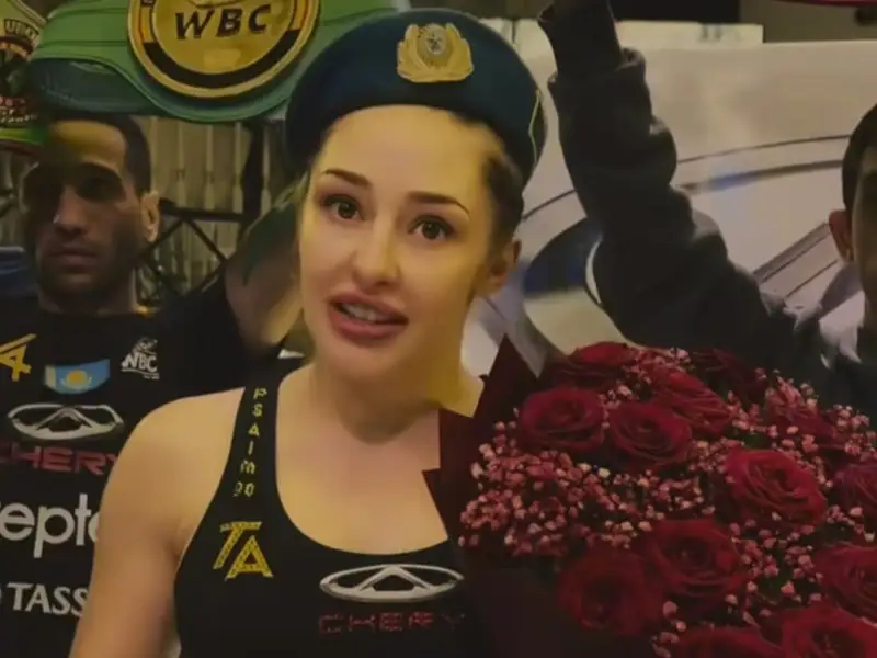  Angelina Lukas wins WIBA title at boxing evening in Baku